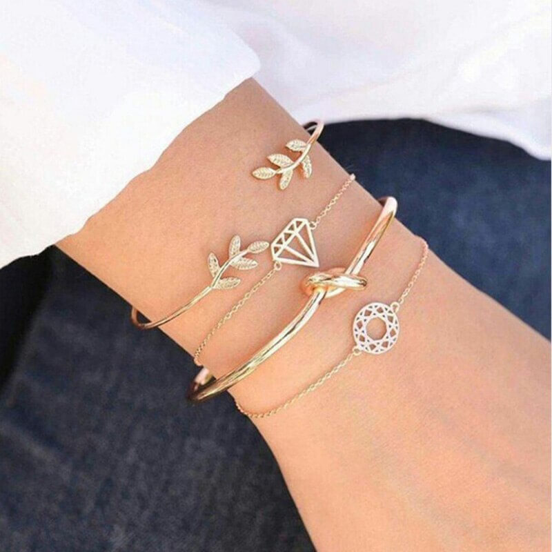 Flourishing Future and Fortune Bracelet Set