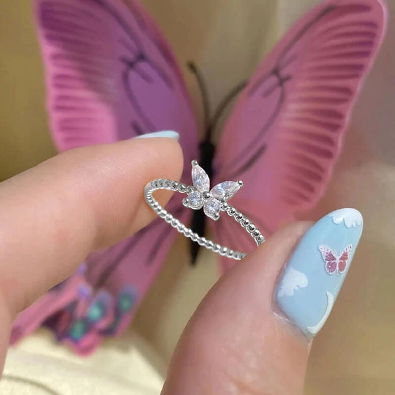 Reyna Mariposa Wings Ring